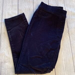 Dark Navy Corduroy Leggings